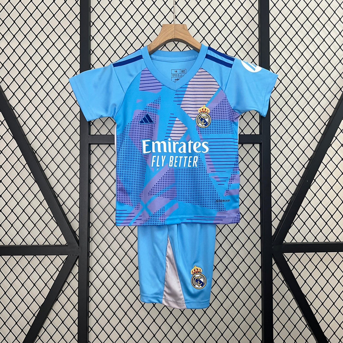 24/25 Kids Goalkeeper Real Madrid Blue