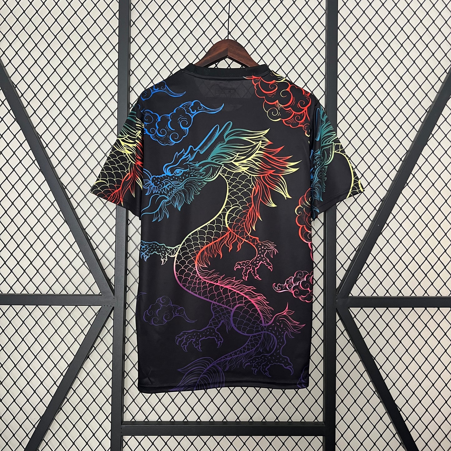 24/25 Real Madrid Special colourful black dragon jersey