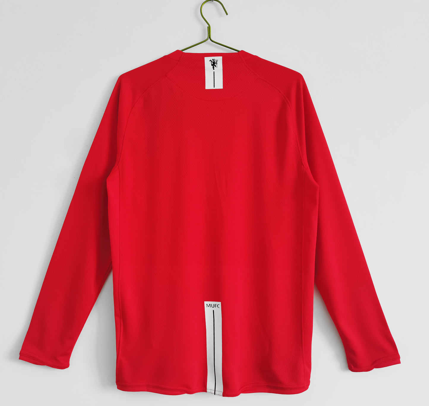 Retro 2007/08 Manchester red long-sleeved jersey