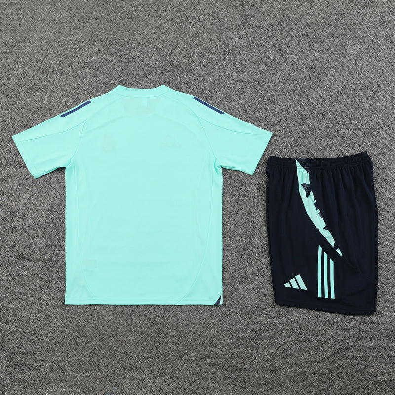 24/25 Real Madrid Lake blue training suit
