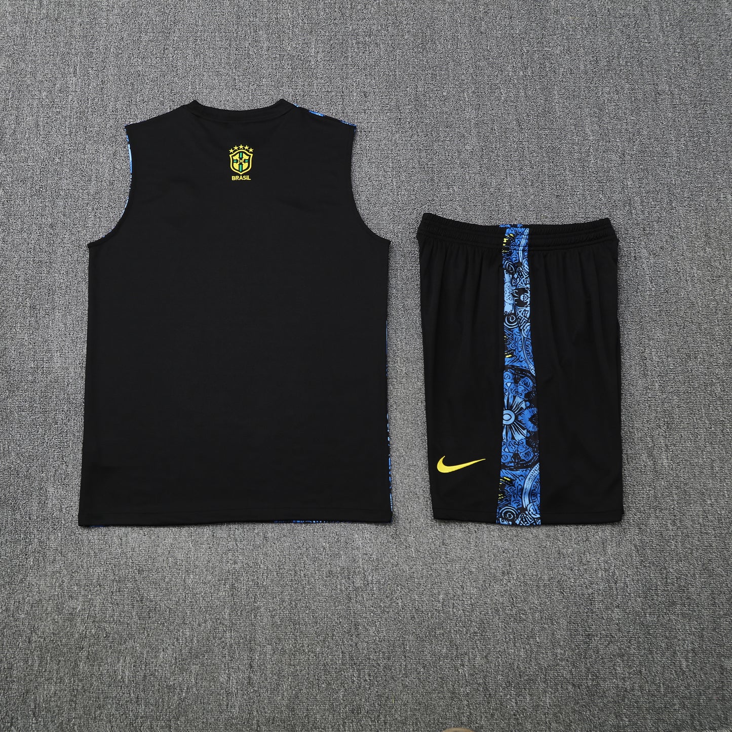 2025 Brazil blue Special Edition training vest set