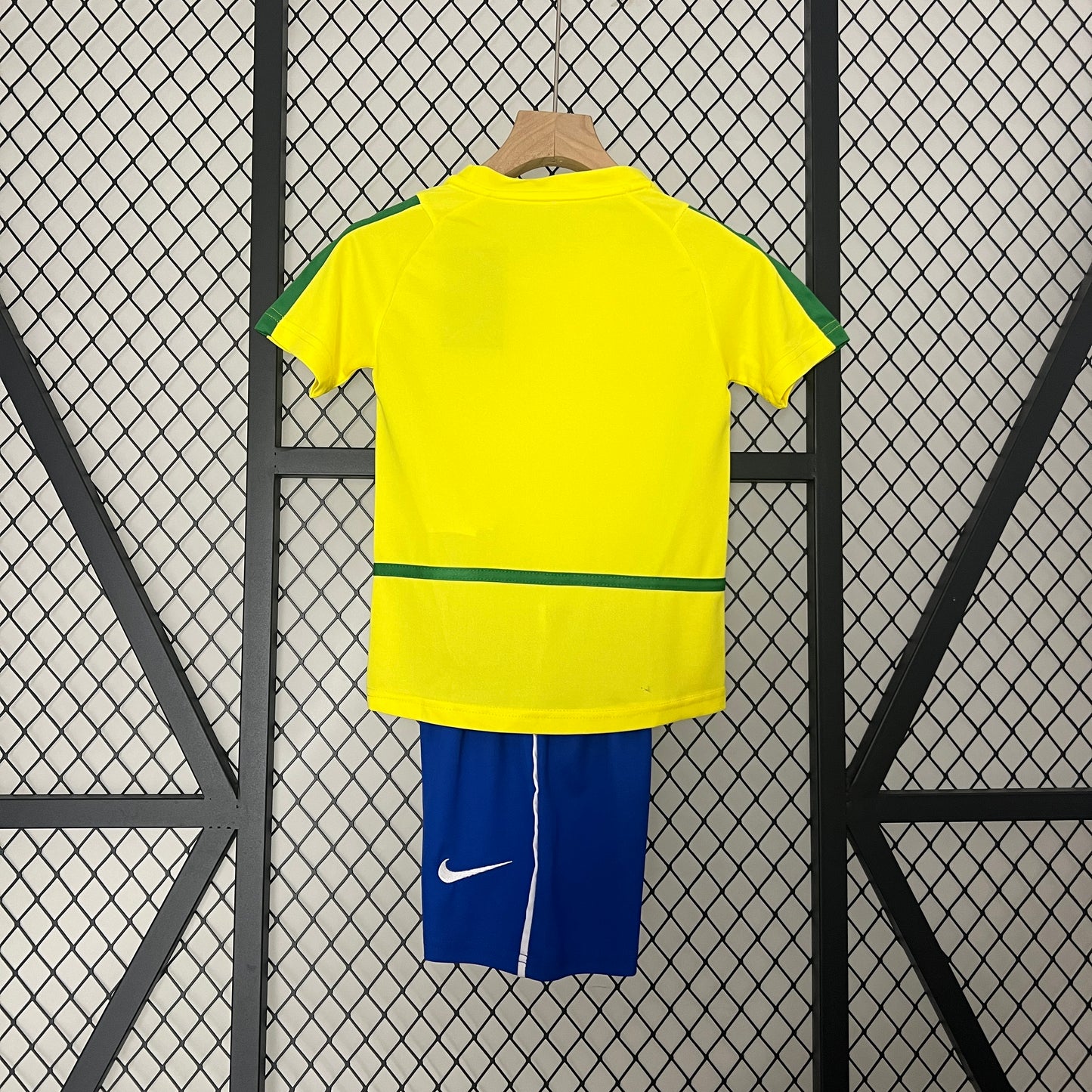 kids Brazil 2002 home jersey