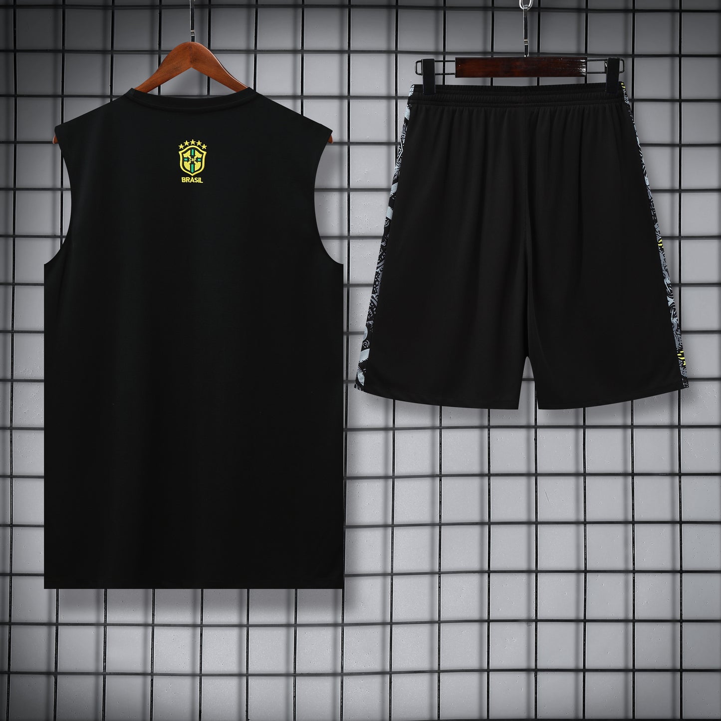 2025 Brazil gray Special Edition training vest set