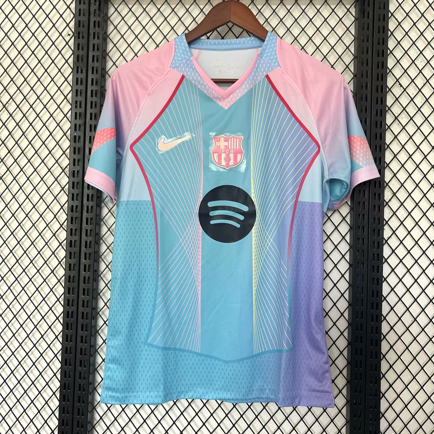 25-26 Barcelona blue Special Edition soccer jersey