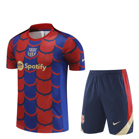 24-25  Barcelona short-sleeved training suit