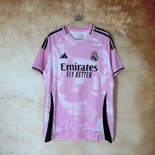 24-25 Real Madrid   Special Pink Jersey