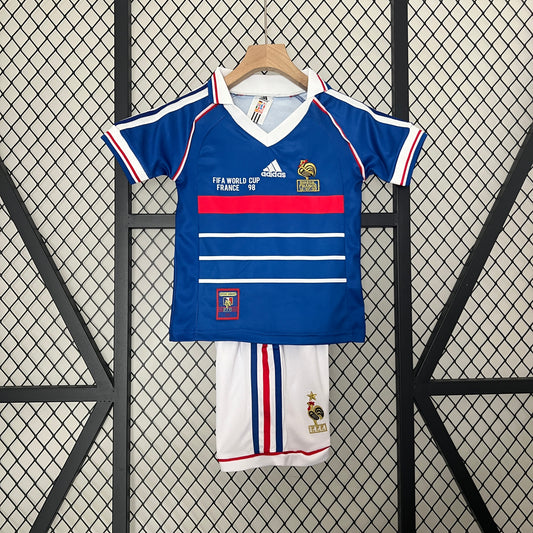 kids France 1998 home jersey
