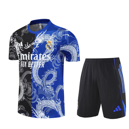 2025-2026 Real Madrid Blue Dragon training  suit