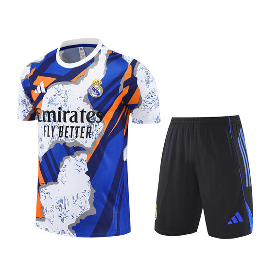2025-2026 Real Madrid Blue  training  suit