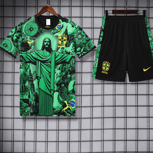 2025 Brazil green Special Edition training  set