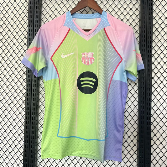 25-26 Barcelona green Special Edition soccer jersey