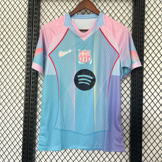 25-26 Barcelona blue Special Edition soccer jersey