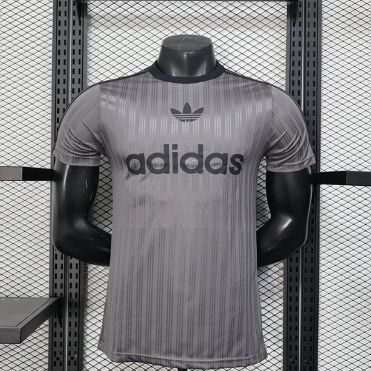25/26Jacquard three-leaf casual style Player jersey