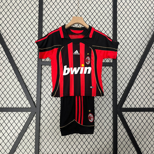 kids AC Milan 06/07 home jersey