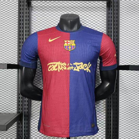 25/26 New advertisement at Barcelona home Player jersey