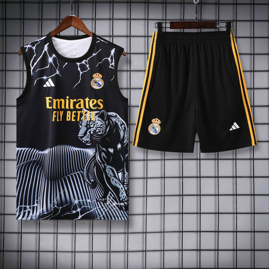 24 - 25 Real Madrid Black Panther Training Suit