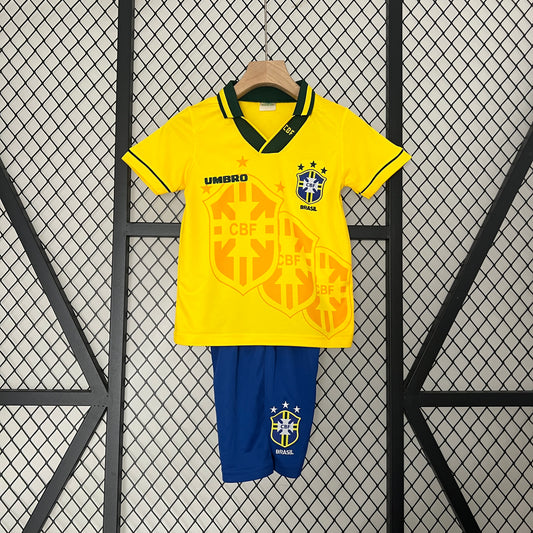 kids Brazil 93/94 home jersey
